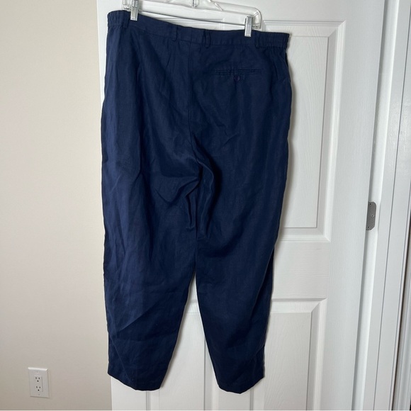 JAYPORE 100% Linen. Cropped pants. - Picture 3 of 10